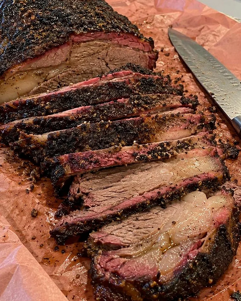 Customer photo of smoked wagyu brisket