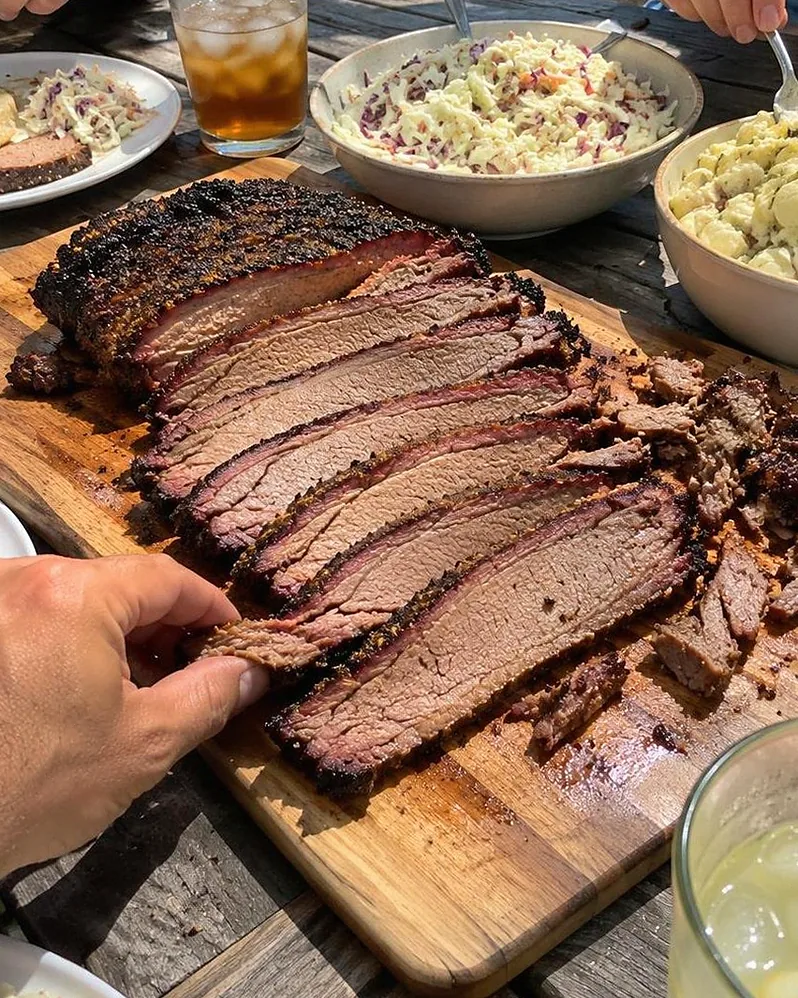Customer photo of smoked wagyu brisket
