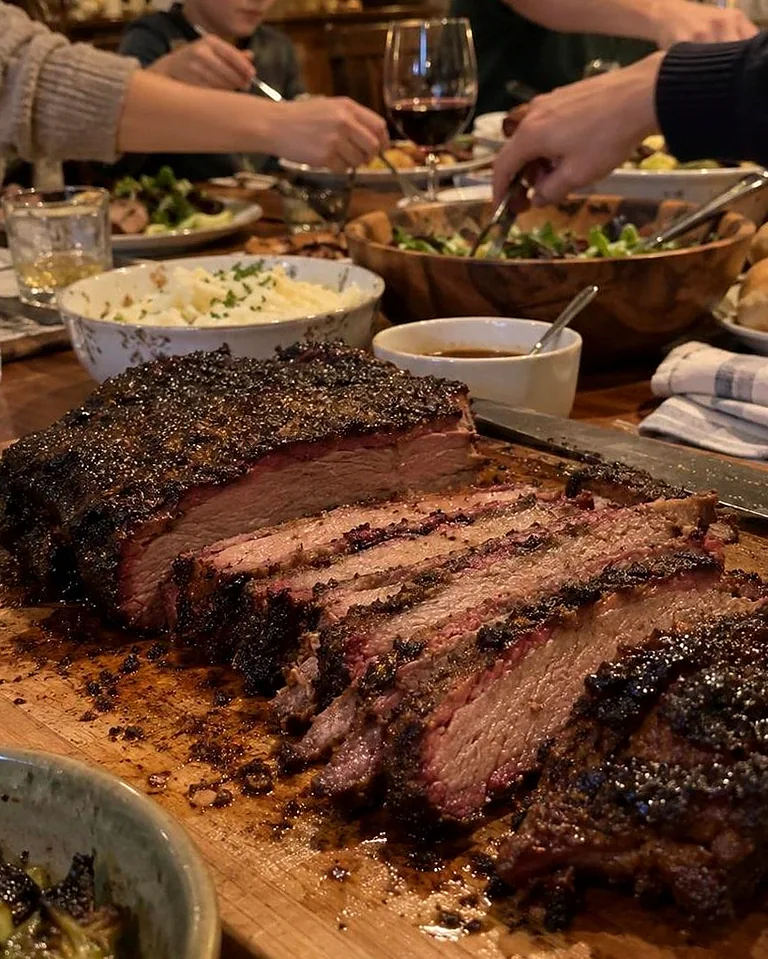 Customer photo of smoked wagyu brisket