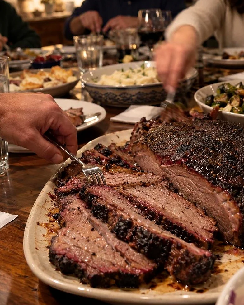 Customer photo of smoked wagyu brisket